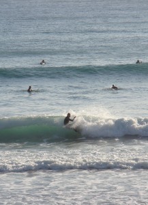 Surfers in Lagos