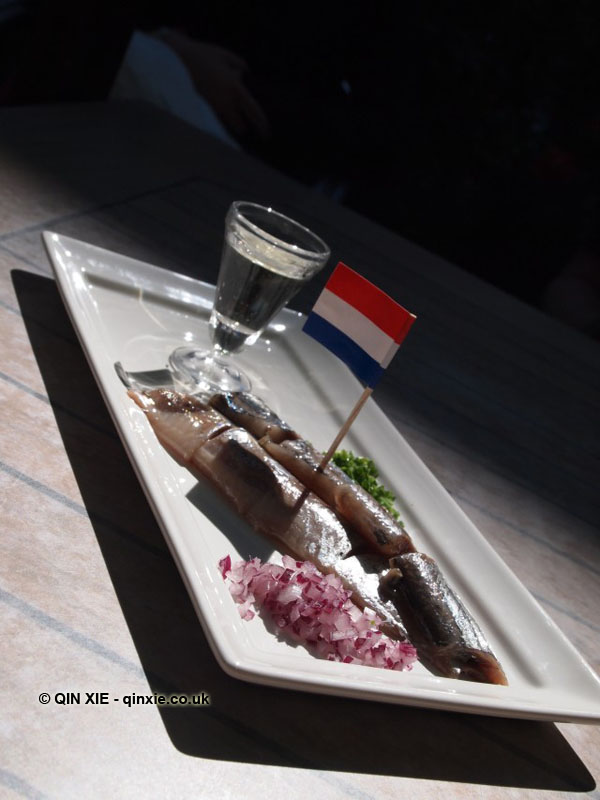 Jenever and herring by Qin Xie